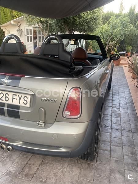 Beige Usado 2007 Mini Cooper S Cabriolet Descapotable | 11.000 € (Un poco caro) - Imagen 1/2
