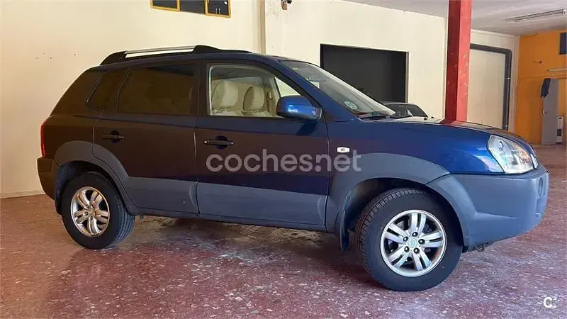 Usado Hyundai Tucson Comfort 140 CV (102 kW) 2007 Azul SUV