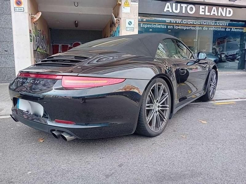 Negro Usado 2014 Porsche 911 Carrera 4 Cabriolet Descapotable | 97.900 € - Imagen 1/4
