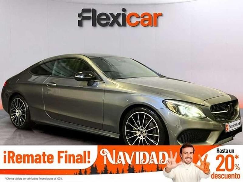 Gris Usado 2016 Mercedes C220 AMG Coupe | 21.490 € (Super precio) - Imagen 1/4