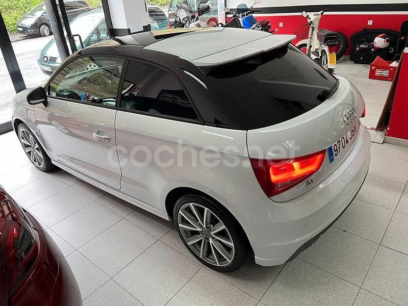 Usado Audi A1 Ambition 105 CV (77 kW) 2014 Blanco Utilitario