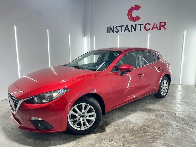 Usado Mazda 3 Style 105 CV (77 kW) 2017 Rojo Berlina