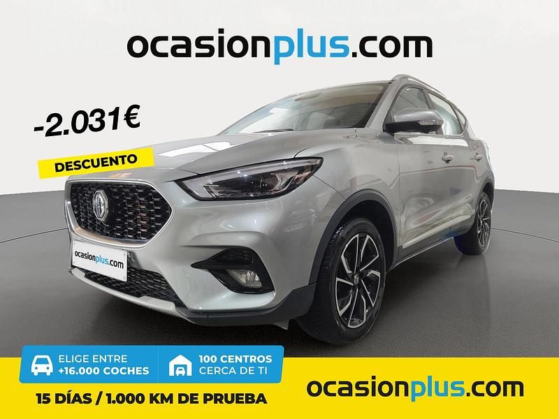 Gris Usado 2024 MG ZS Luxury SUV | 18.390 € (Un poco caro) - Imagen 1/4
