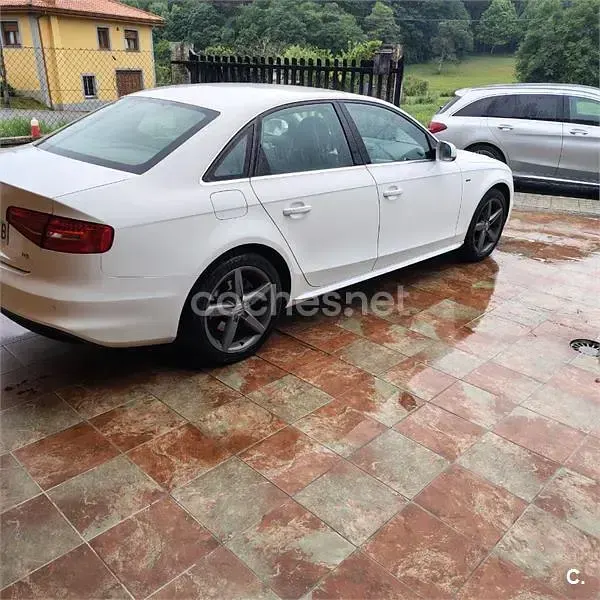Usado Audi A4 S-Line 150 CV (110 kW) 2015 Blanco Berlina