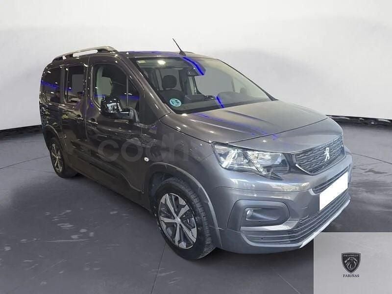 Usado Peugeot Rifter GT 130 CV (95 kW) 2020 Gris / plata Monovolumen