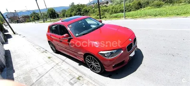 Usado BMW 120 184 CV (135 kW) 2012 Rojo Utilitario