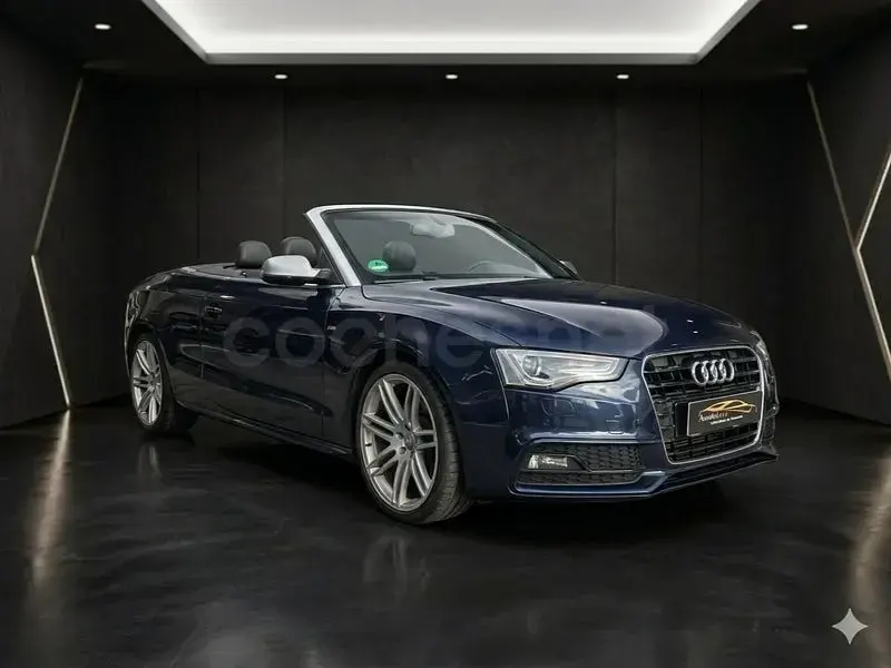 Usado Audi A5 Cabriolet S-Line 245 CV (180 kW) 2012 Negro Descapotable