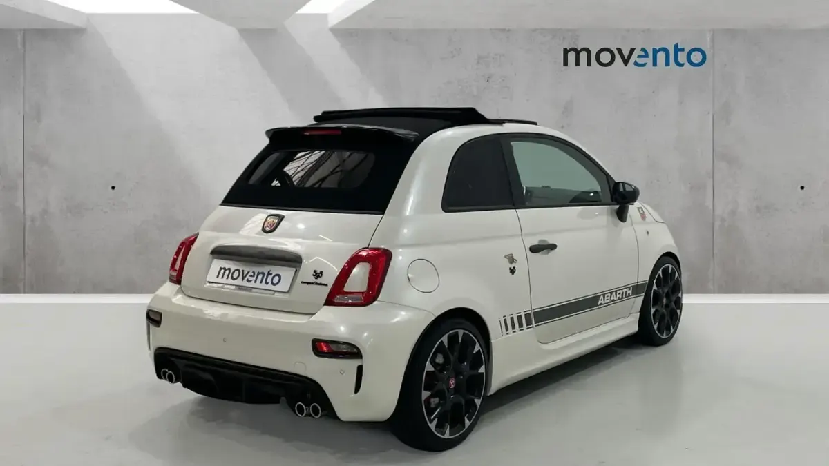 Usado Abarth 595C Competizione 180 CV (132 kW) 2019 Blanco Descapotable