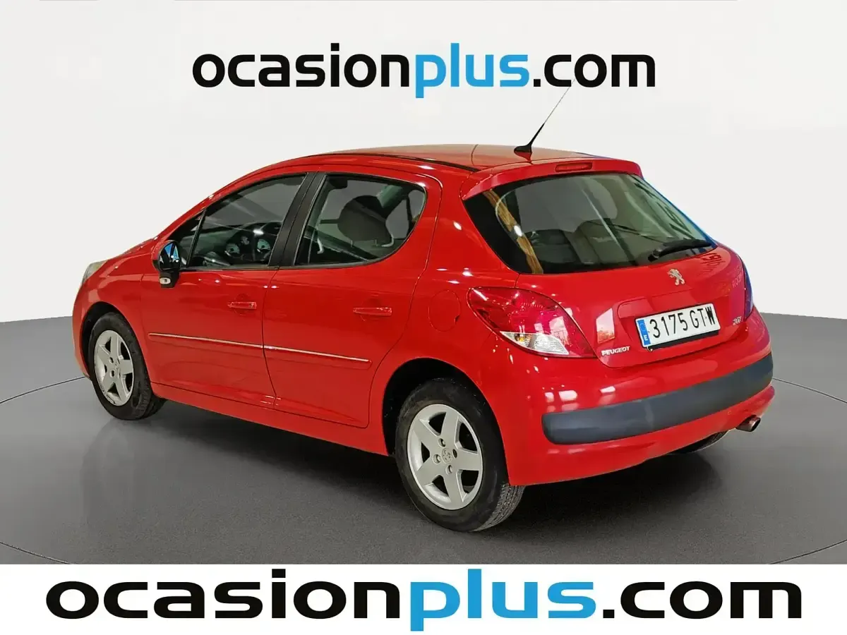 Usado Peugeot 207 Sport 95 CV (69 kW) 2010 Rojo