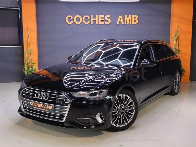 Usado Audi A6 S-Line 299 CV (219 kW) 2022 Negro Familiar