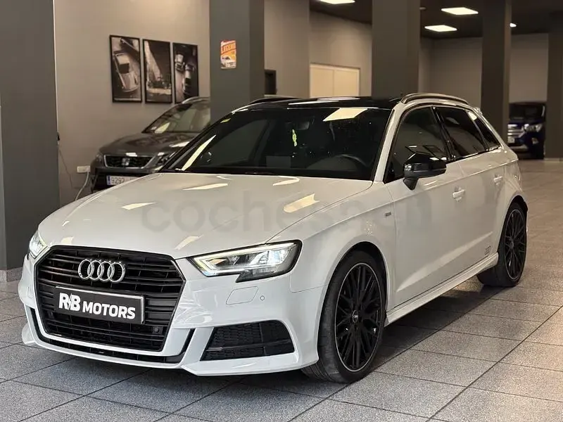 Usado Audi A3 S-Line 150 CV (110 kW) 2020 Blanco Berlina