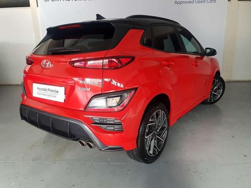 Usado Hyundai Kona N Line 120 CV (88 kW) 2021 Rojo SUV