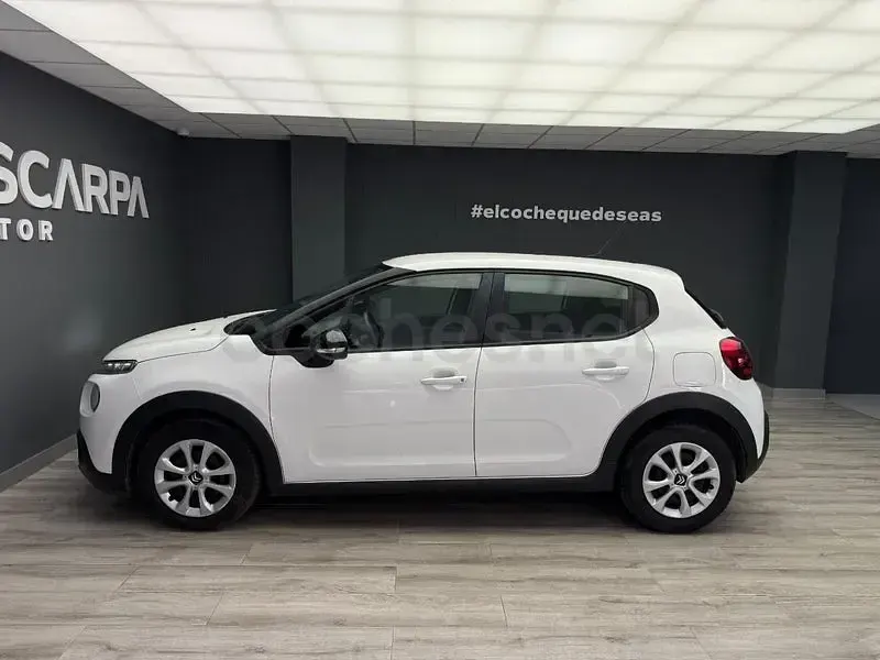 Usado Citroën C3 Feel 99 CV (72 kW) 2019 Blanco Utilitario