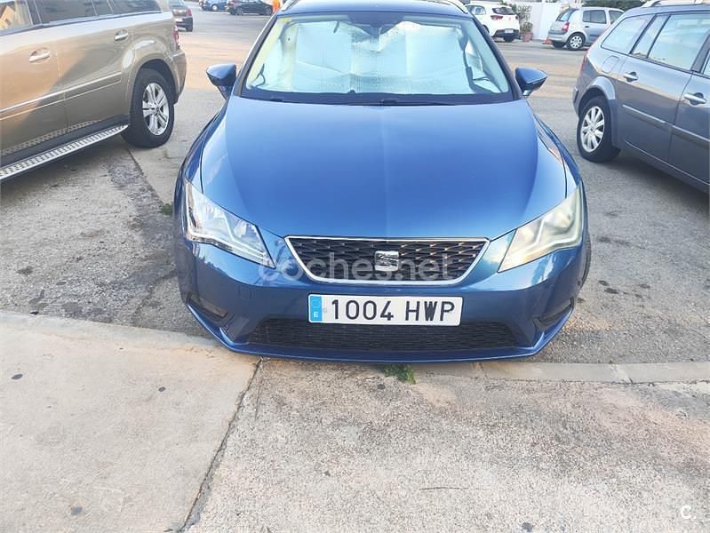 Azul Usado 2014 Seat Leon ST Reference Familiar | 7900 € (Buen precio) - Imagen 1/4