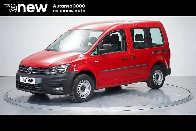 Rojo cola/2000 Usado 2020 VW Caddy Business Monovolumen | 17.575 € - Imagen 1/4