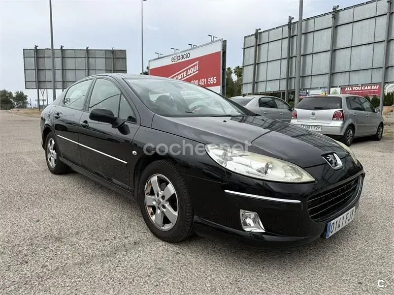 Usado Peugeot 407 Sport 110 CV (80 kW) 2007 Negro Berlina