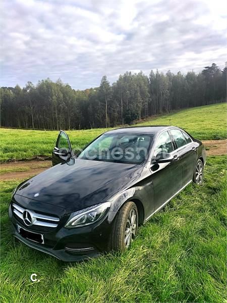 Negro Usado 2015 Mercedes C220 AMG Berlina | 18.000 € (Super precio) - Imagen 1/4