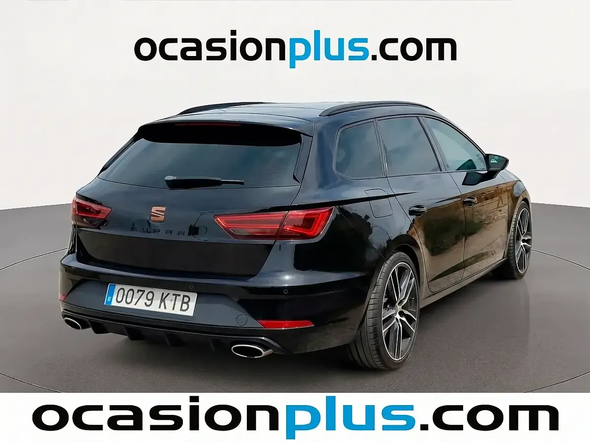 Usado Seat Leon CUPRA 290 CV (213 kW) 2019 Negro Familiar