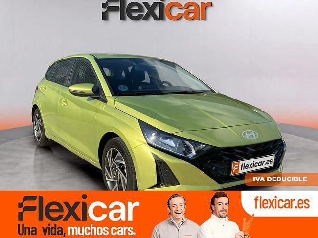 Verde Usado 2024 Hyundai i20 Berlina | 16.490 € (Precio justo) - Imagen 1/4
