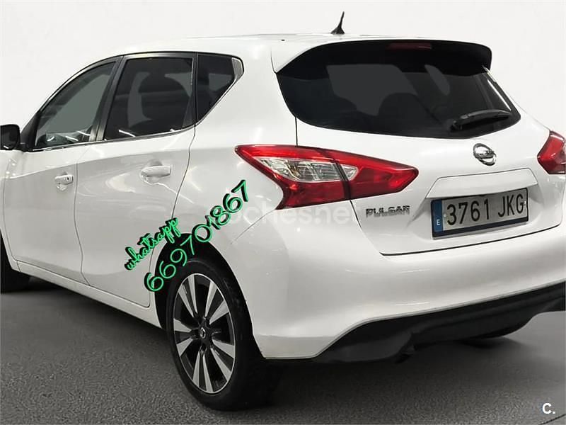 Usado Nissan Pulsar Acenta 115 CV (84 kW) 2015 Blanco Berlina