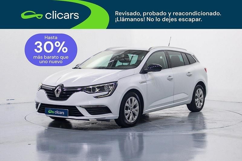 Usado Renault Mégane GrandTour LIMITED 95 CV (69 kW) 2019 Blanco Familiar