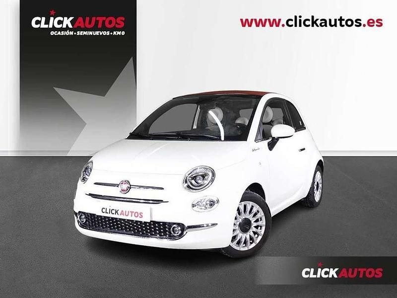 Blanco Usado 2022 Fiat 500 Dolcevita Descapotable | 9850 € (Buen precio) - Imagen 1/4