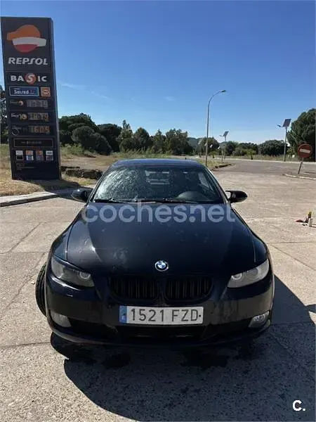 Usado BMW 320 Cabriolet 170 CV (125 kW) 2008 Negro Descapotable