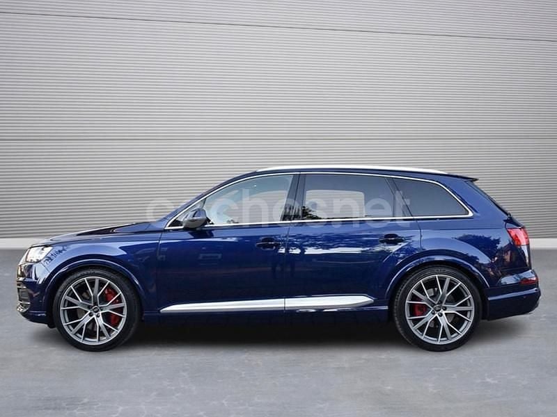 Usado Audi SQ7 S-Line 435 CV (319 kW) 2018 Azul SUV