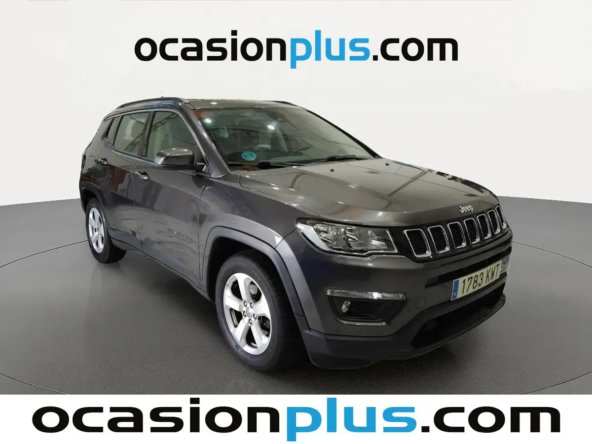 Usado Jeep Compass Longitude 120 CV (88 kW) 2019 Gris SUV