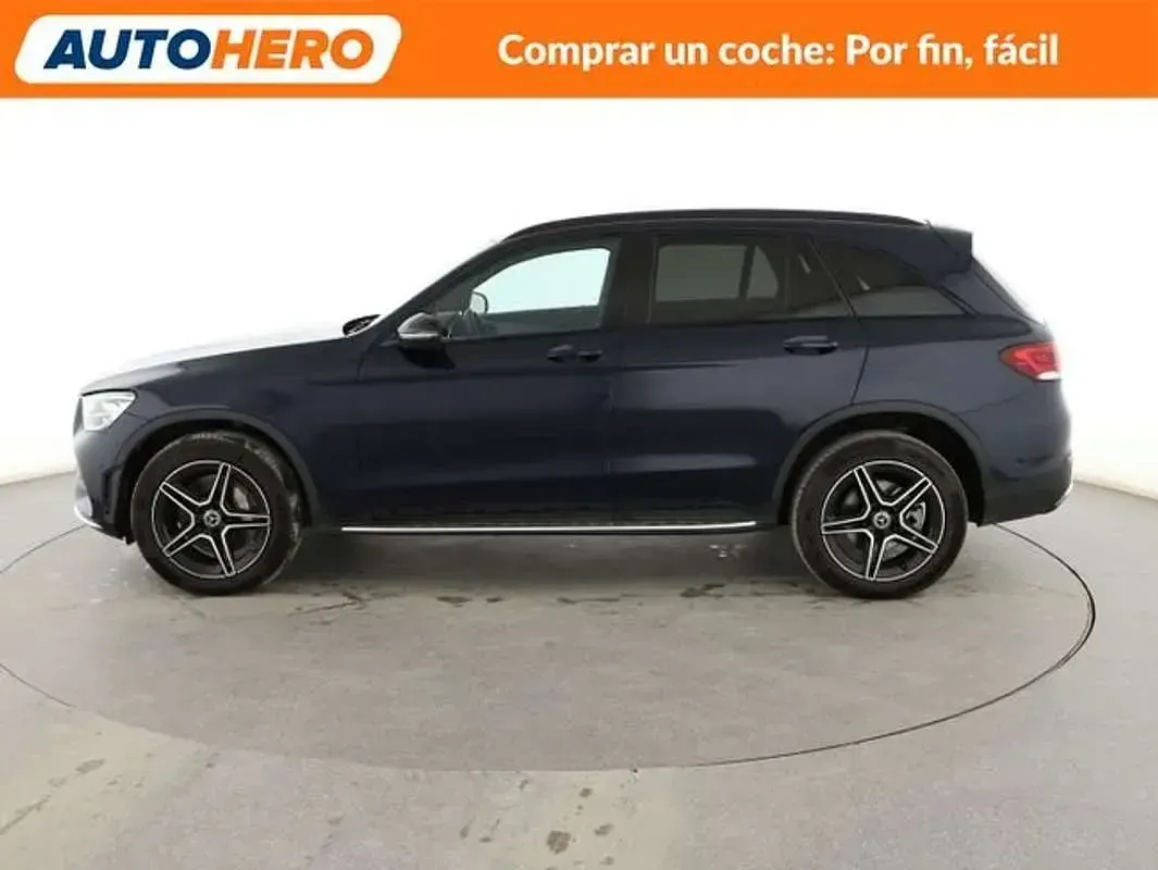 Usado Mercedes GLC63 AMG AMG 306 CV (225 kW) 2021 Azul SUV