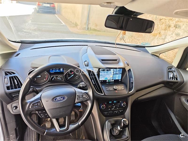 Blanco Usado 2018 Ford C-MAX Titanium Monovolumen | 10.000 € (Precio justo) - Imagen 1/4