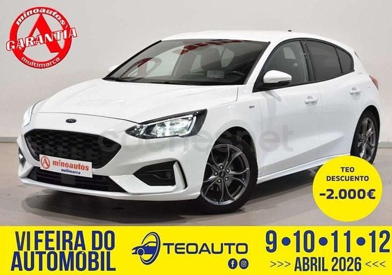 Usado Ford Focus ST-Line 126 CV (92 kW) 2021 Blanco Utilitario