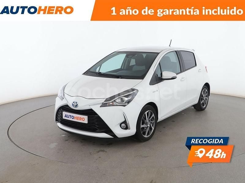 Blanco Usado 2019 Toyota Yaris Hybrid Berlina | 14.999 € (Precio justo) - Imagen 1/3