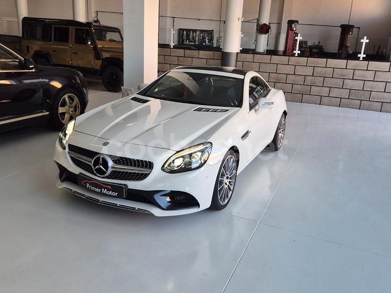 Usado Mercedes SLC200 184 CV (135 kW) 2019 Blanco Descapotable
