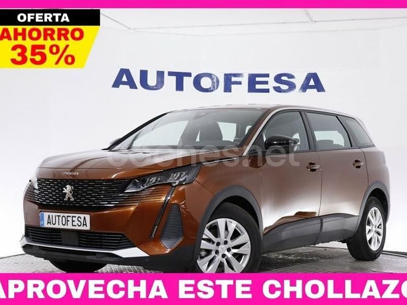 Naranja Usado 2023 Peugeot 5008 Active Monovolumen | 22.950 € (Buen precio) - Imagen 1/4