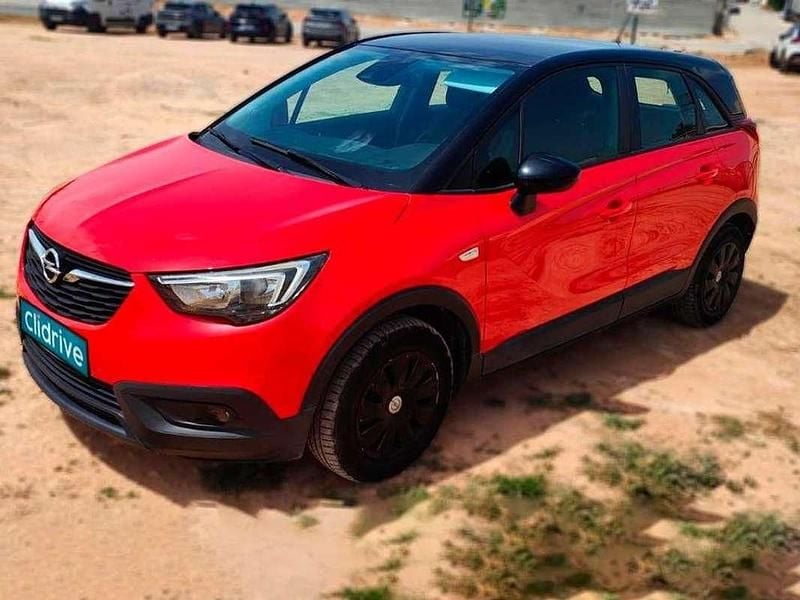 Käytetty Opel Crossland X Selective 83 HP (61 kW) 2019 Punainen Katumaasturi