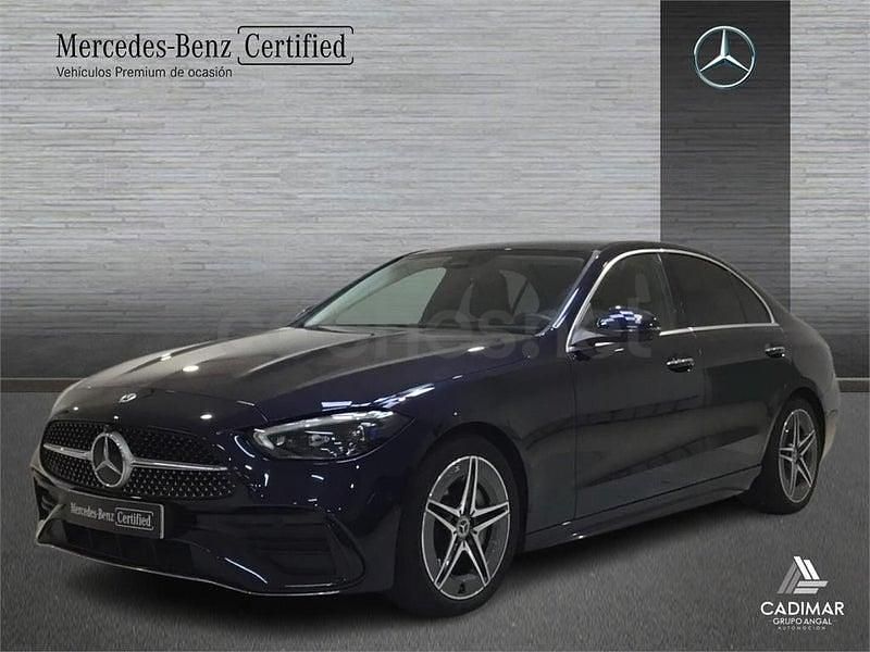 Usado Mercedes C220 200 CV (147 kW) 2022 Azul Berlina