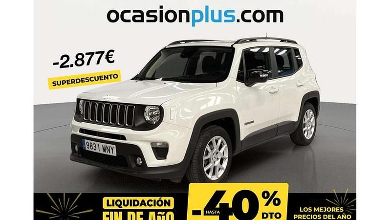Blanco Usado 2024 Jeep Renegade Limited SUV | 17.827 € (Buen precio) - Imagen 1/4