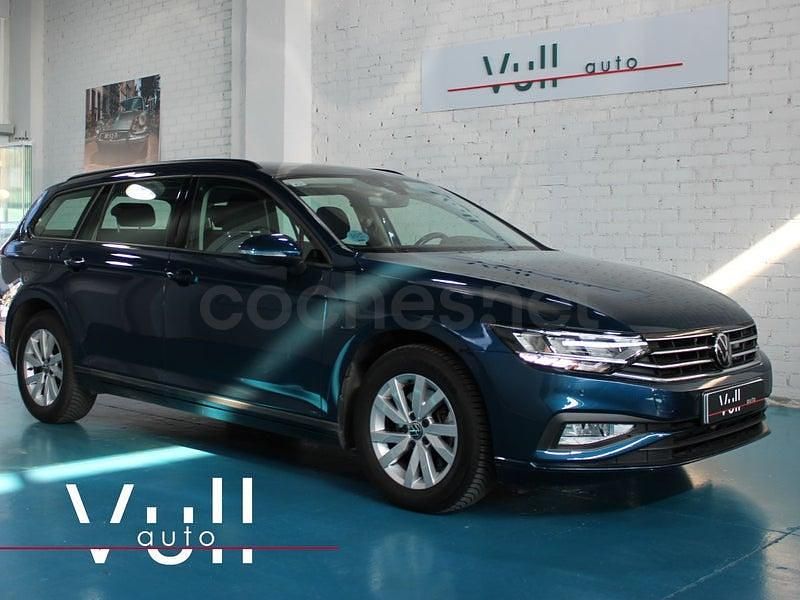 Usado VW Passat Business 150 CV (110 kW) 2020 Azul Familiar