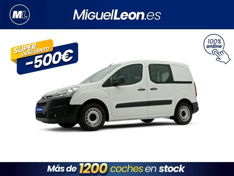 Blanco Usado 2017 Citroën Berlingo Monovolumen | 8485 € (Super precio) - Imagen 1/3