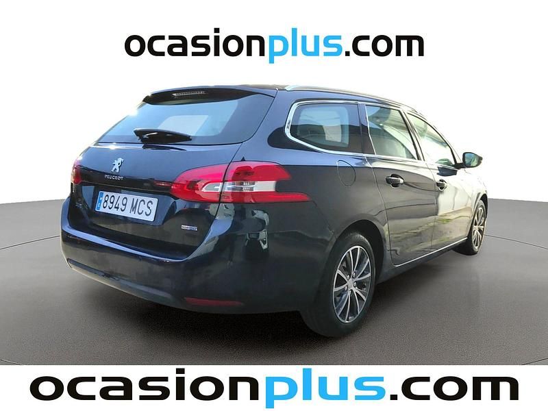 Usado Peugeot 308 SW Allure 150 CV (110 kW) 2016 Azul Familiar