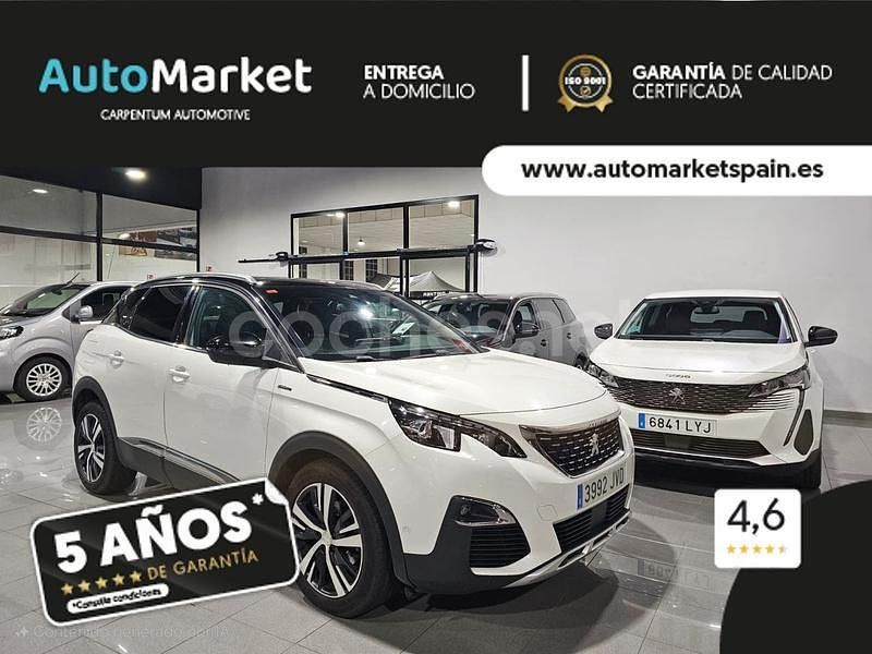 Blanco Usado 2016 Peugeot 3008 GT-line SUV | 16.900 € - Imagen 1/3