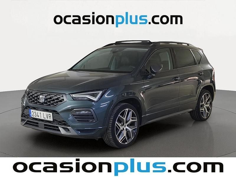 Begagnad Seat Ateca FR 150 HK (110 kW) 2021 Grön SUV
