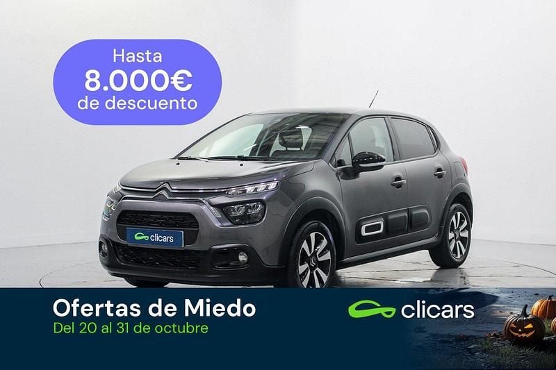 Gris / plata Usado 2024 Citroën C3 PureTech Utilitario | 14.490 € (Precio justo) - Imagen 1/4