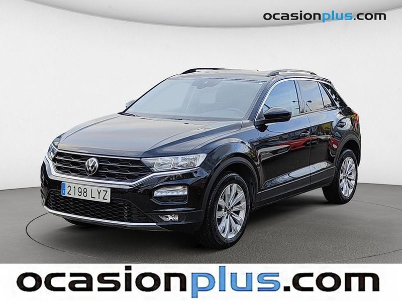 Negro Usado 2022 VW T-Roc Advance SUV | 24.455 € (Precio justo) - Imagen 1/4