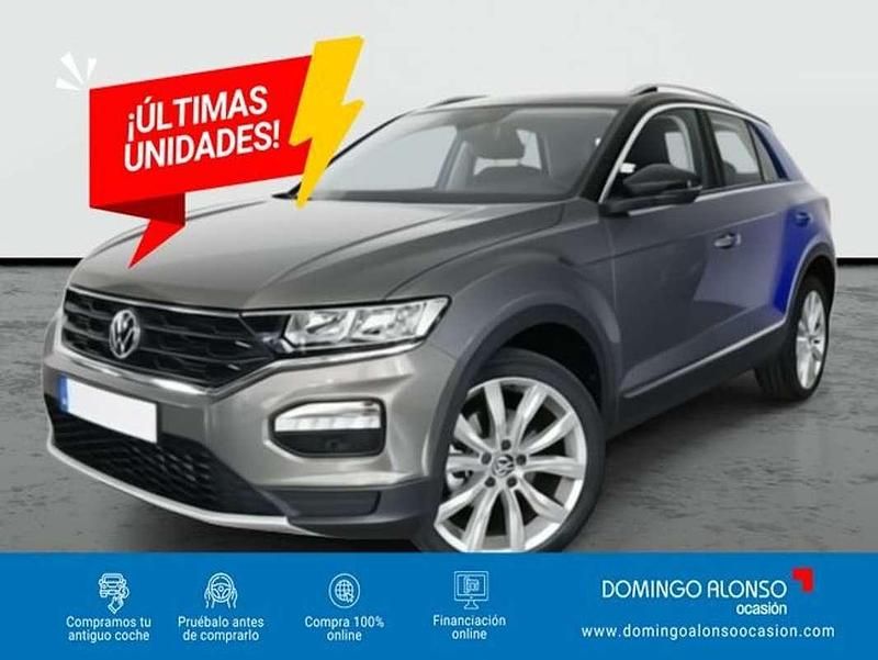 Usado VW T-Roc Design 111 CV (81 kW) 2021 Gris SUV