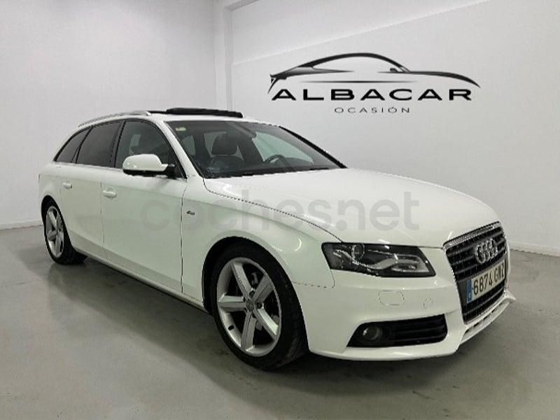 Usado Audi A4 S-Line 143 CV (105 kW) 2010 Blanco Familiar