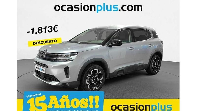Gris Usado 2024 Citroën C5 Aircross PureTech SUV | 18.137 € (Super precio) - Imagen 1/4