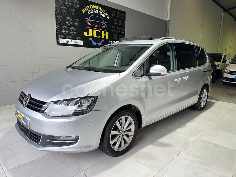 Usado VW Sharan Sportline 150 CV (110 kW) 2015 Gris / plata Monovolumen