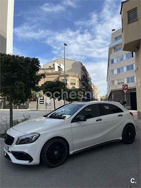 Blanco Usado 2016 Mercedes A180 AMG line Berlina | 18.000 € (Un poco caro) - Imagen 1/3